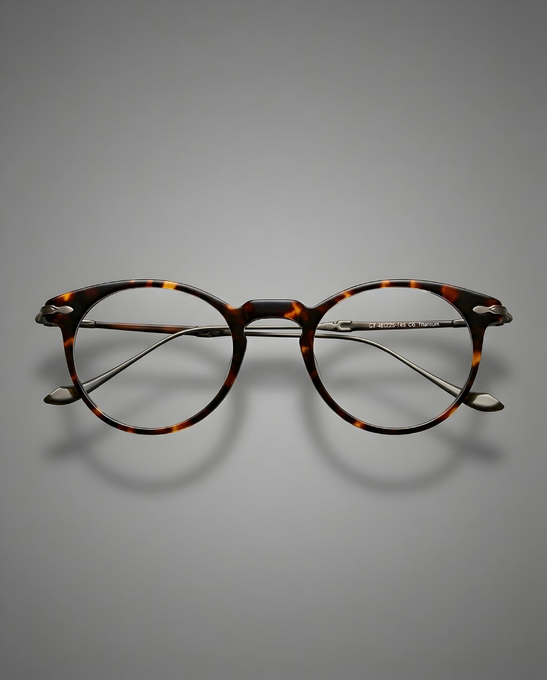 Gafas clásicas redondas Di Capo en acetato carey
