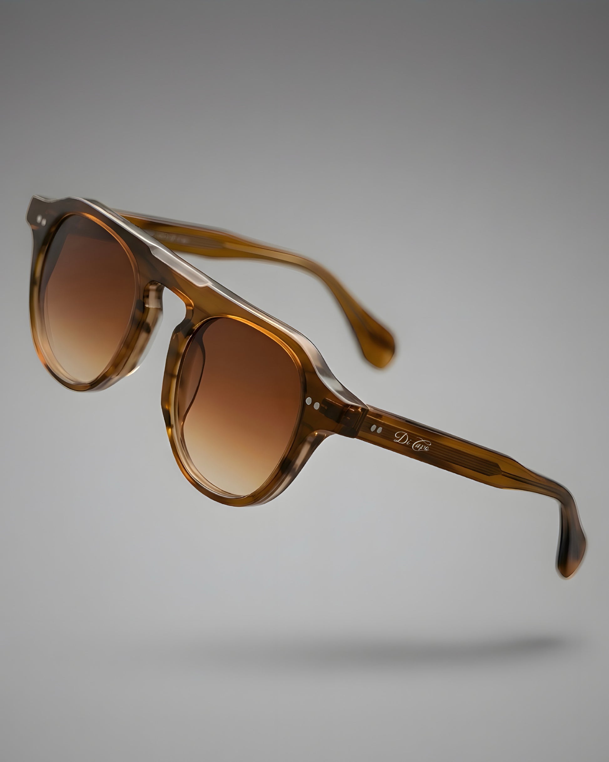 Di Capo Siargao - Blue acetate sunglasses