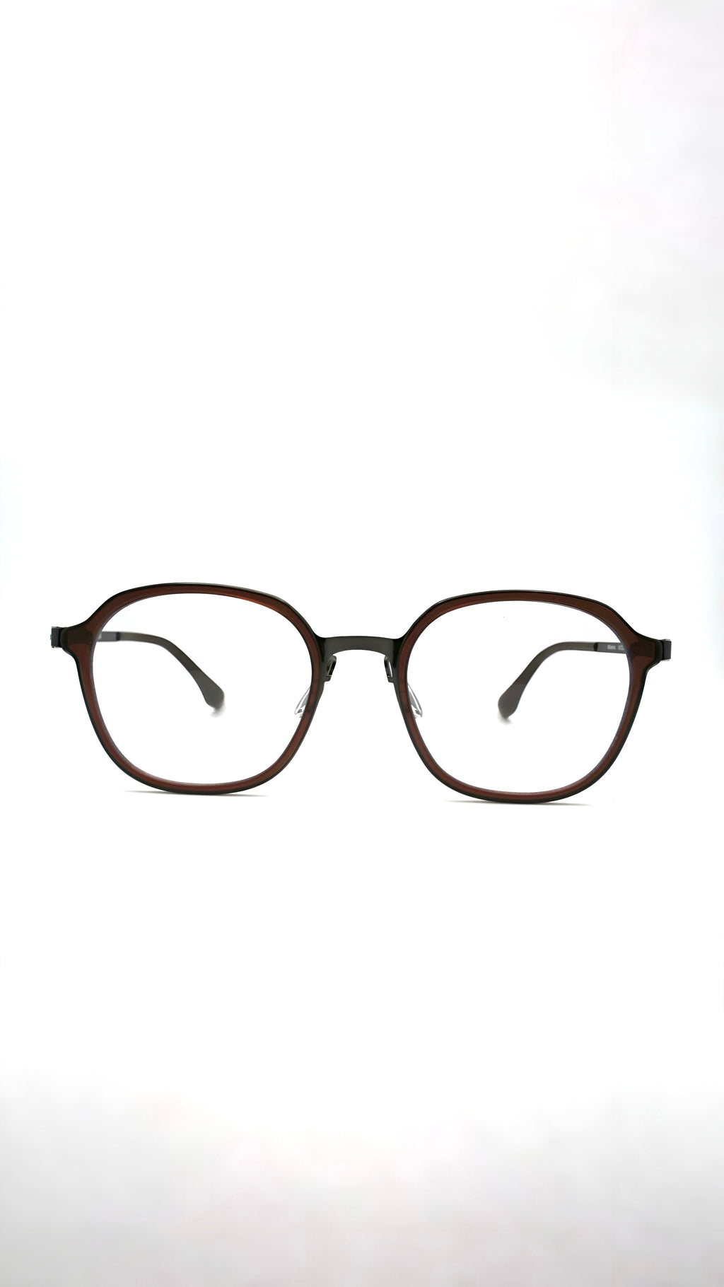 Di Capo Miranda blue light glasses in Green titanium