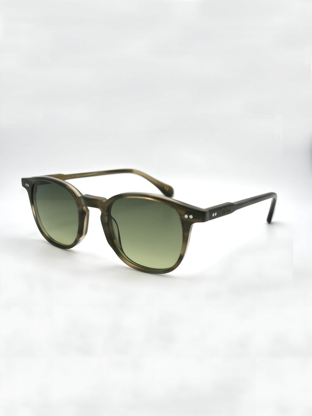 Ampat Navy Blue acetate sunglasses - Di Capo