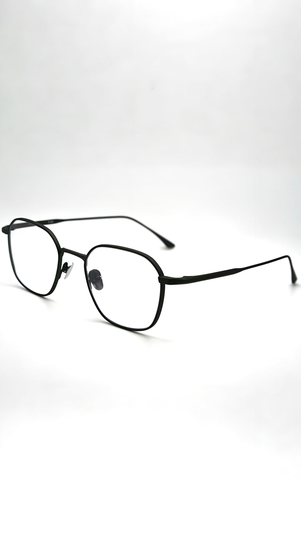 Di Capo Shelby - Silver titanium blue light glasses
