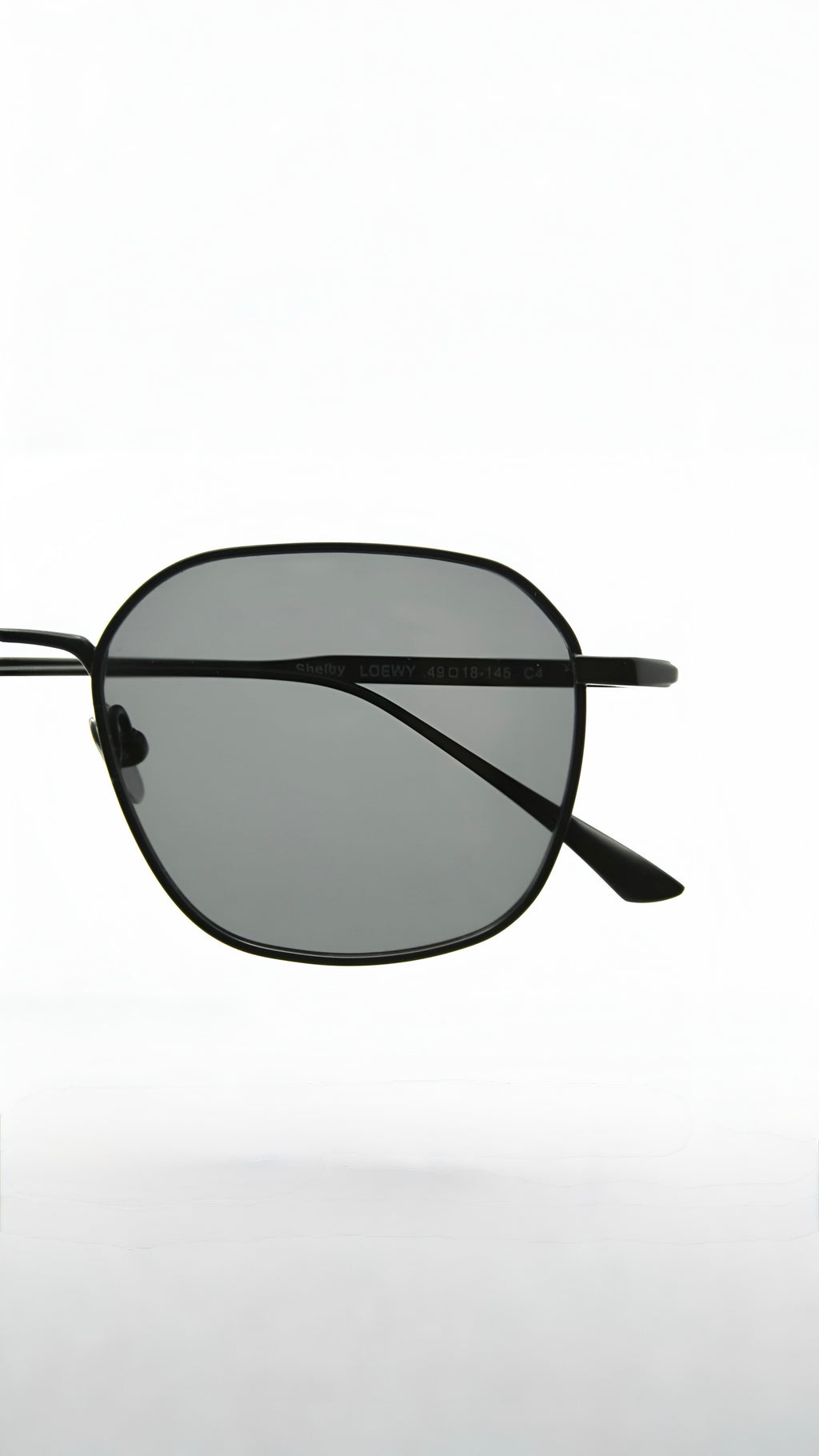 Di Capo Shelby Black - premium titanium blue light glasses