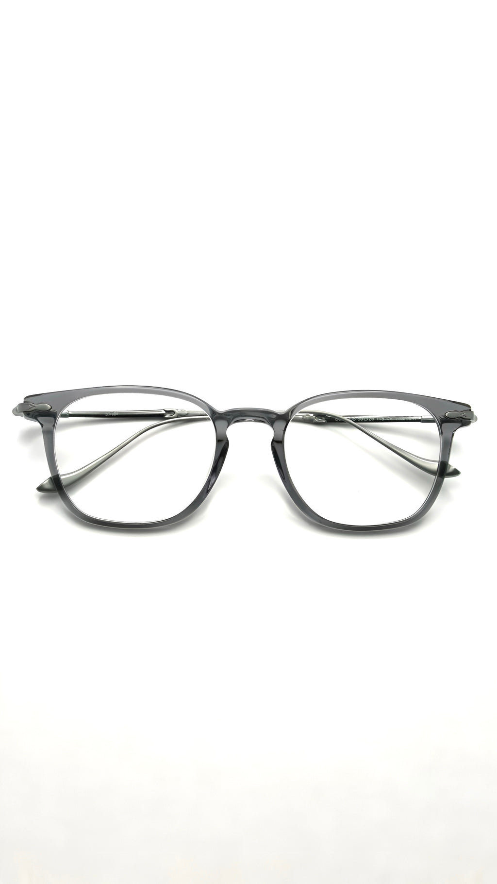 Di Capo Bond blue light glasses in Clear titanium