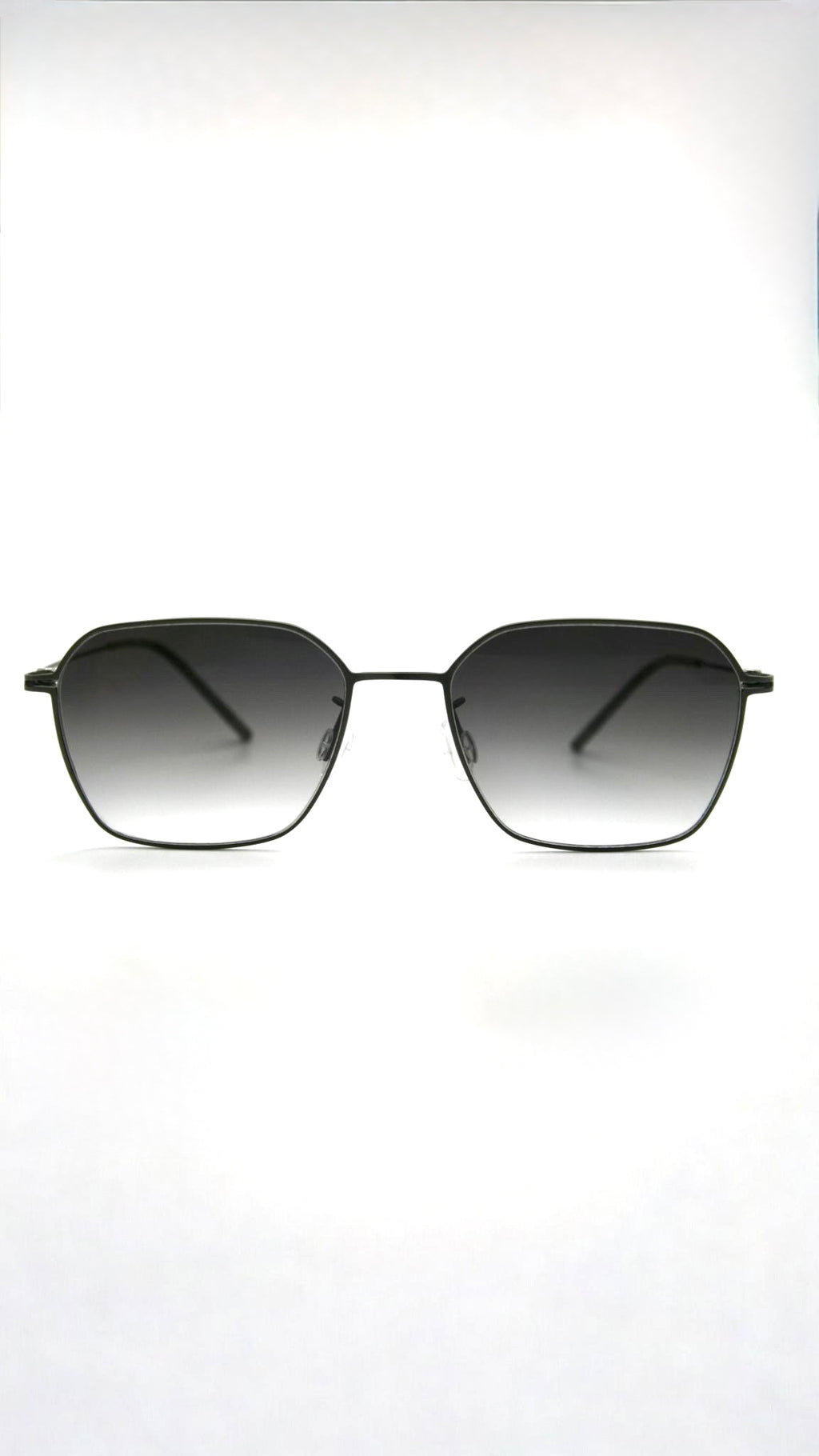 Di Capo Gekko blue light glasses in Black titanium