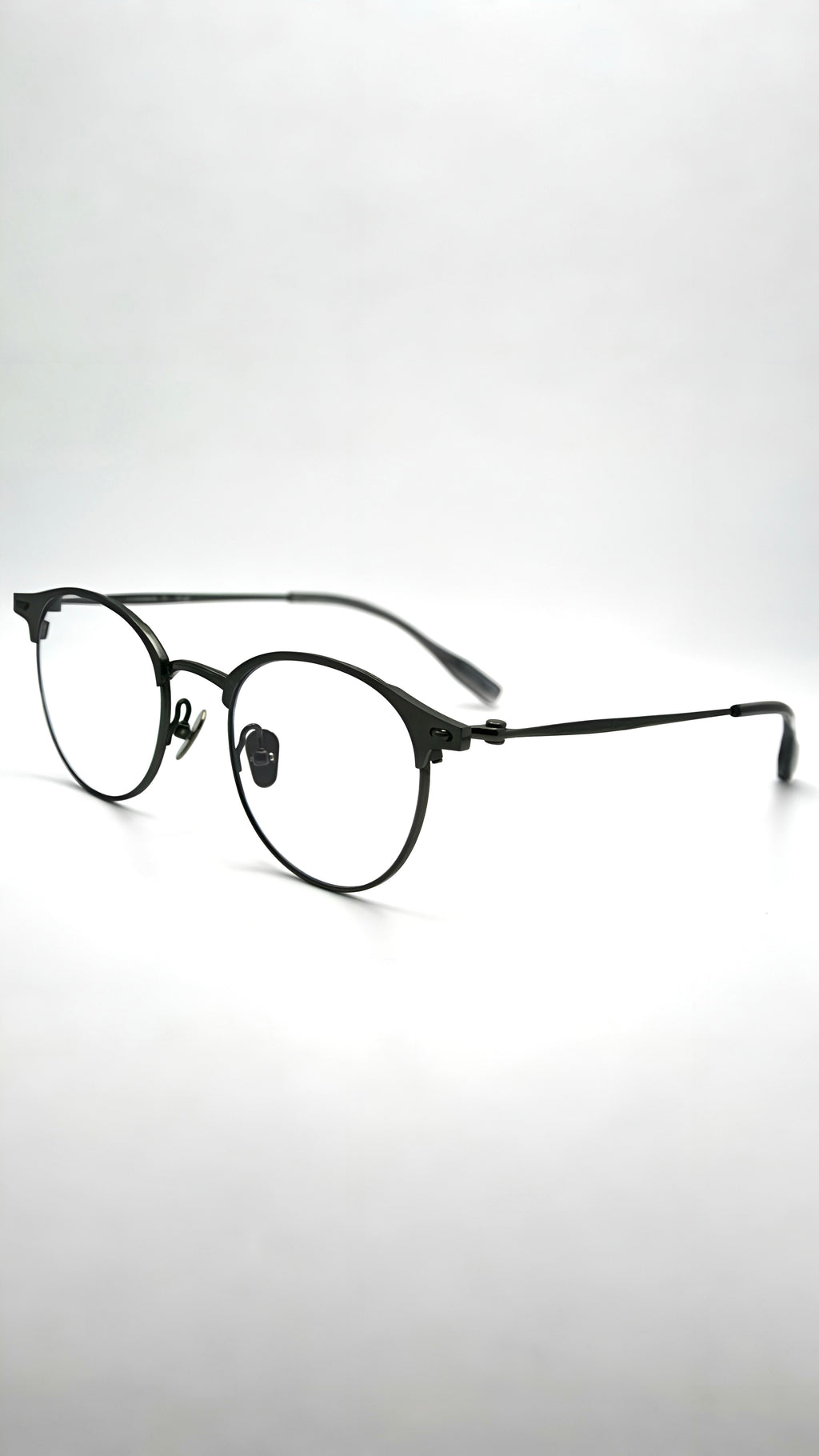 Gatsby Black titanium blue light glasses - Di Capo