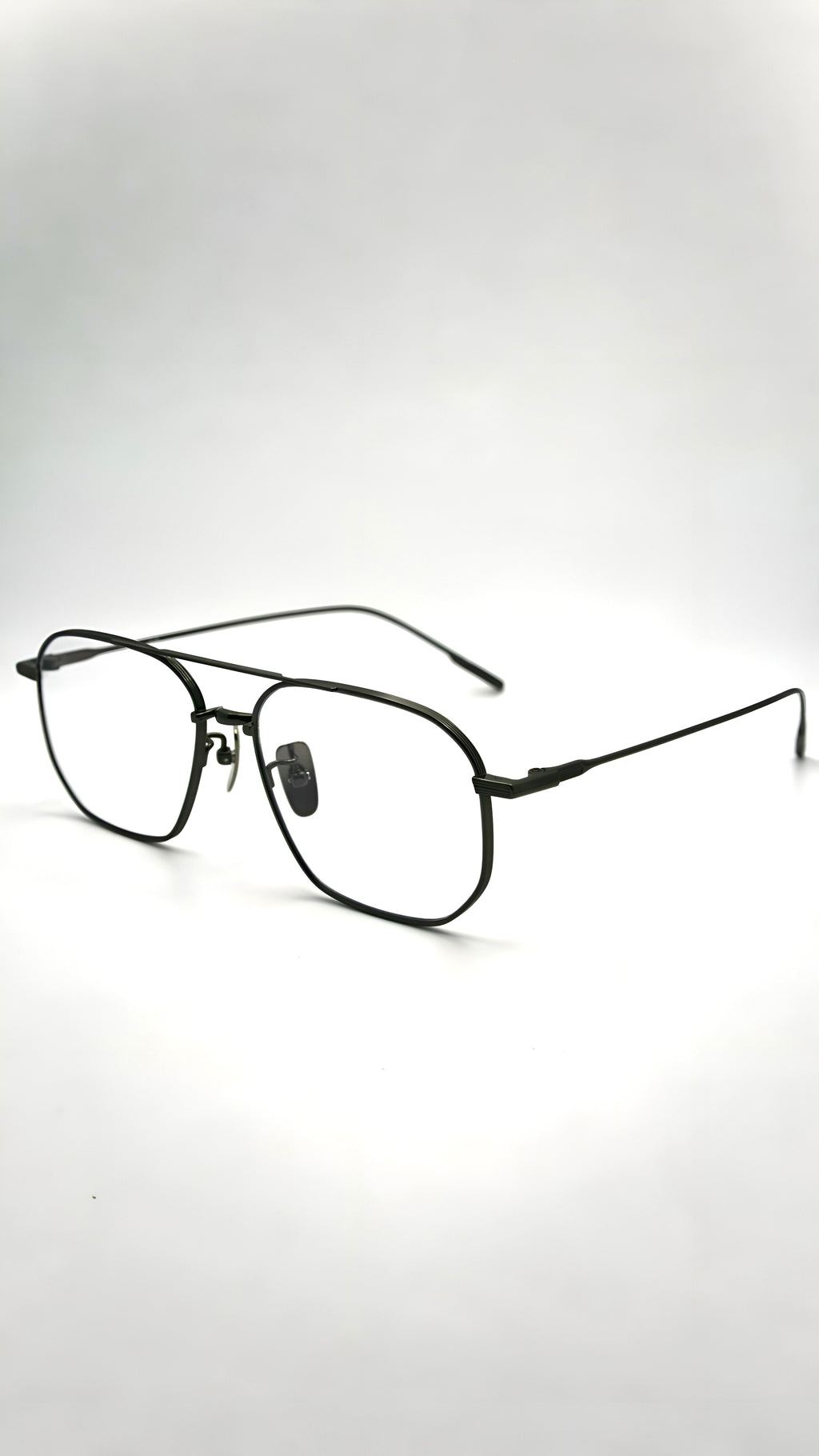 Montana Silver titanium blue light glasses - Di Capo