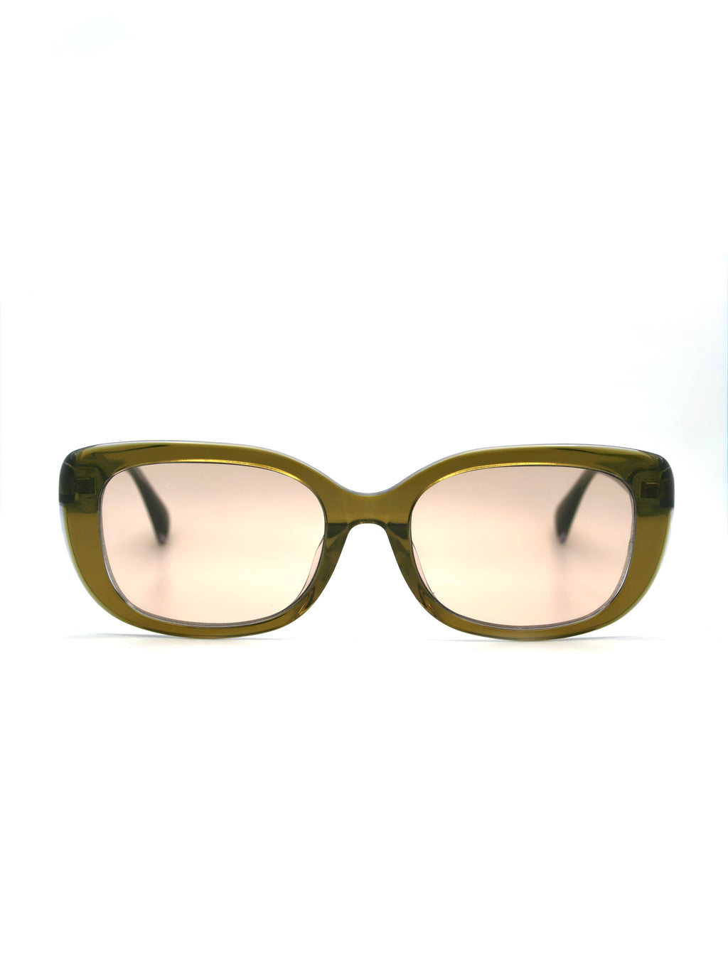 Di Capo Holbox sunglasses in Olive Green acetate