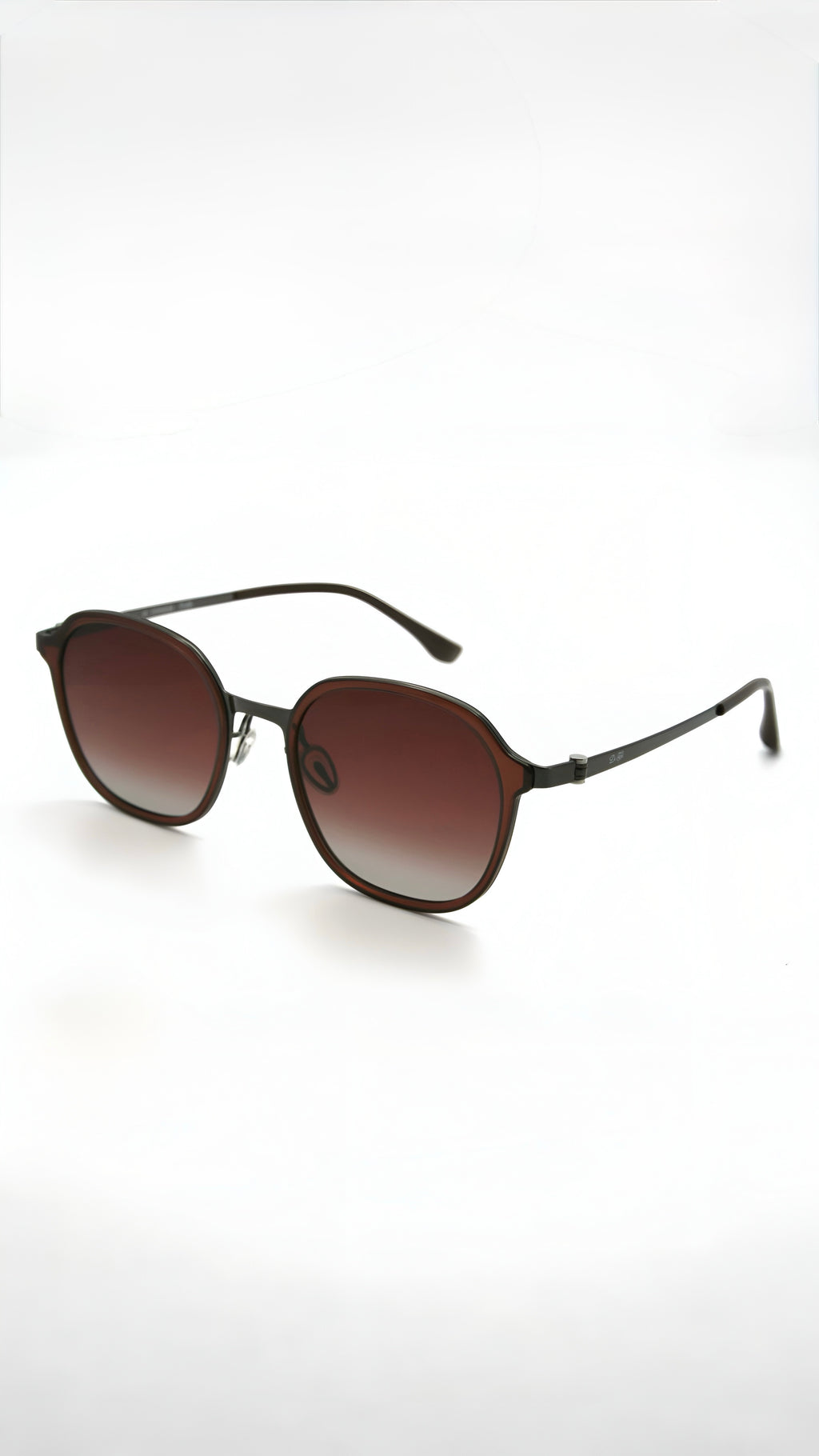 Di Capo Miranda blue light glasses in Green titanium