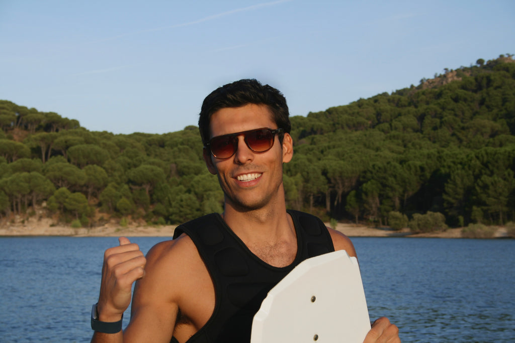 Siargao Blue acetate frame - Di Capo sunglasses