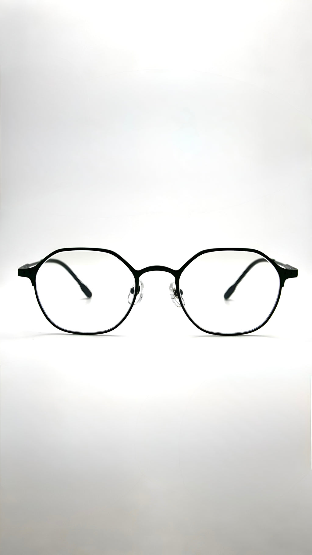 Di Capo Belfort blue light glasses in Black titanium
