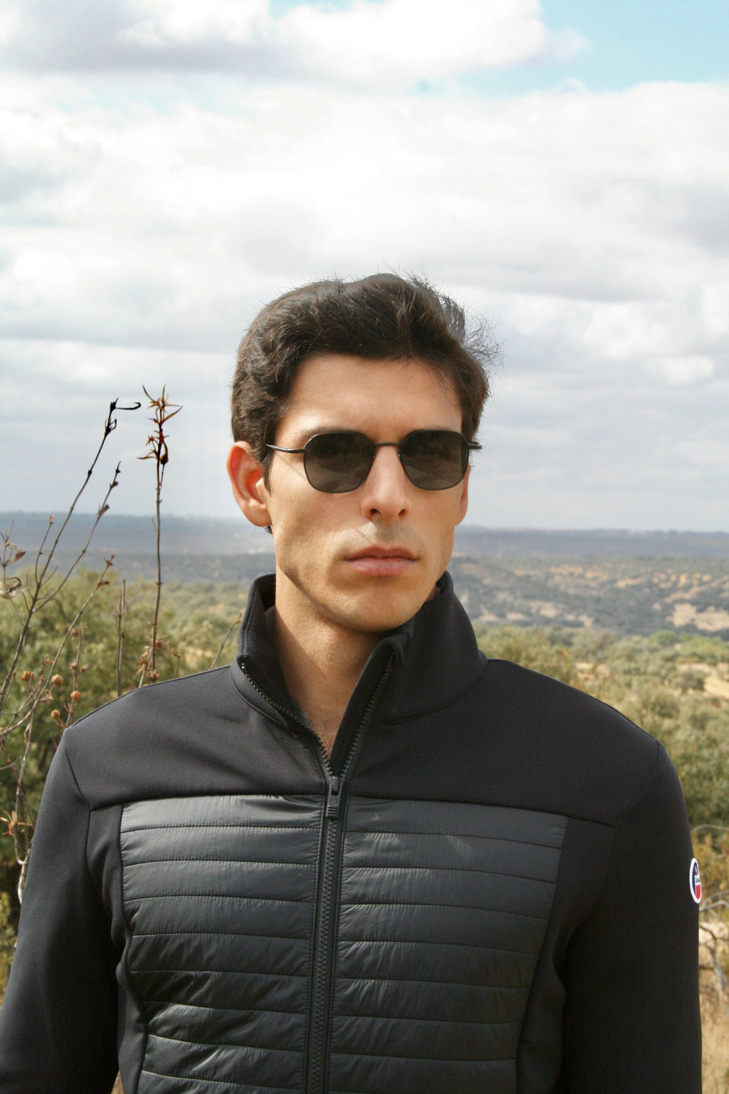 Di Capo Shelby Black blue light glasses - titanium frame