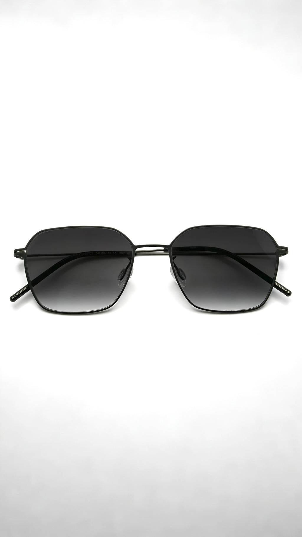 Di Capo Gekko Black blue light glasses - titanium frame