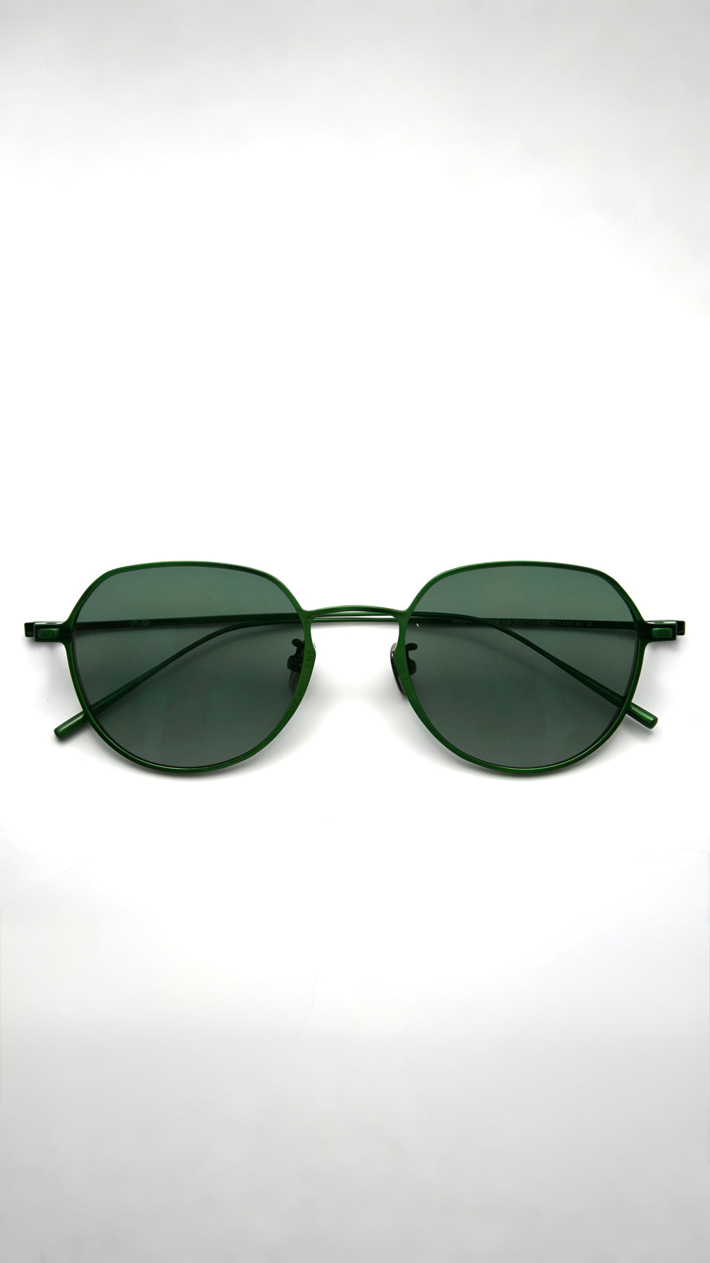 Di Capo Vesper - Green titanium blue light glasses