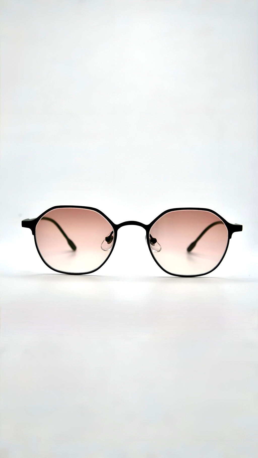 Di Capo Belfort blue light glasses in Black titanium
