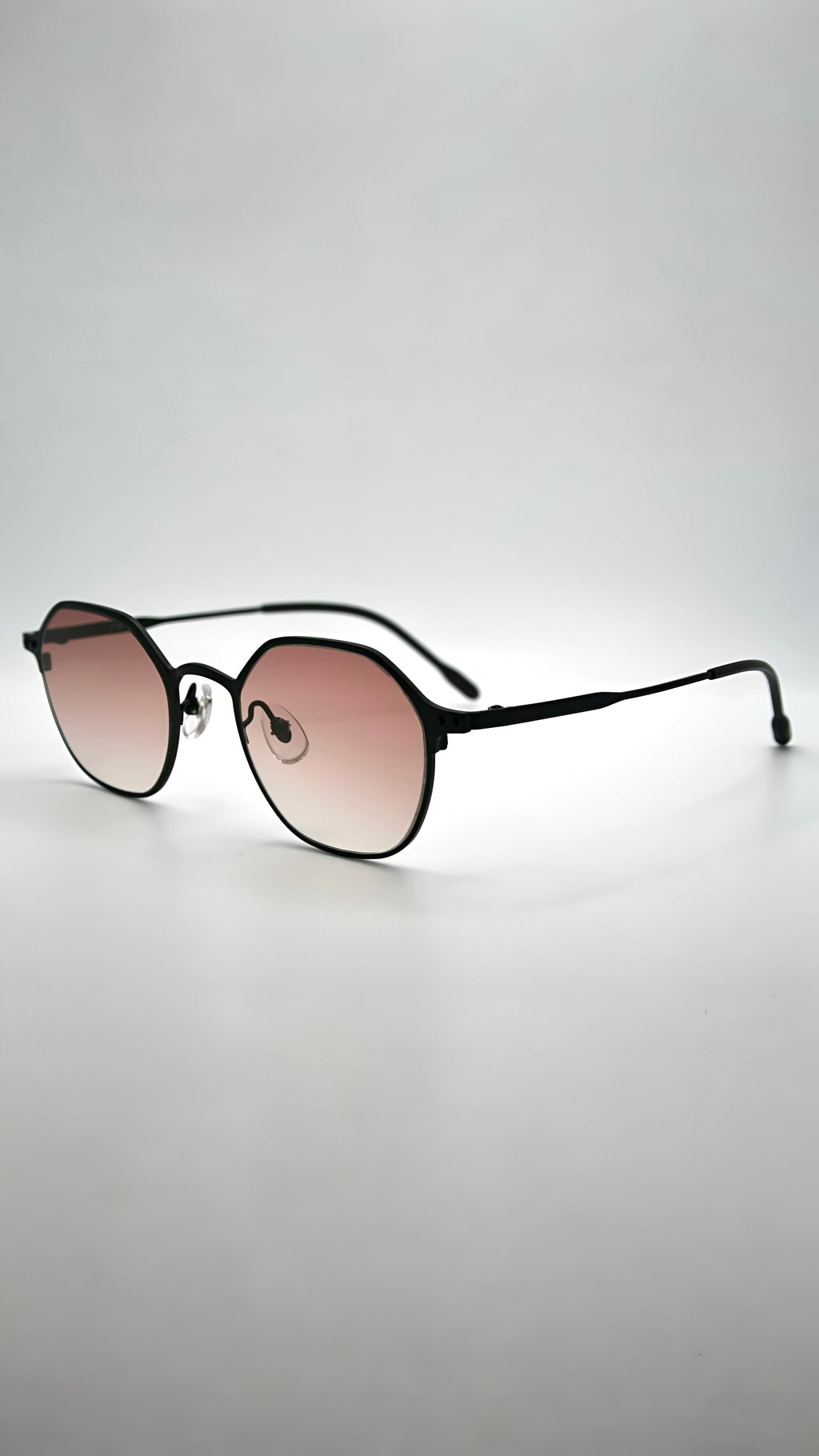 Belfort Black titanium blue light glasses - Di Capo