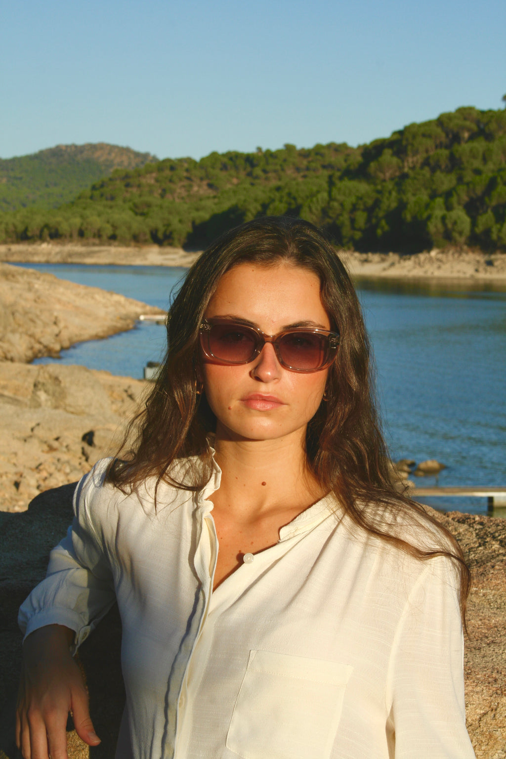 Holbox Olive Green acetate frame - Di Capo sunglasses