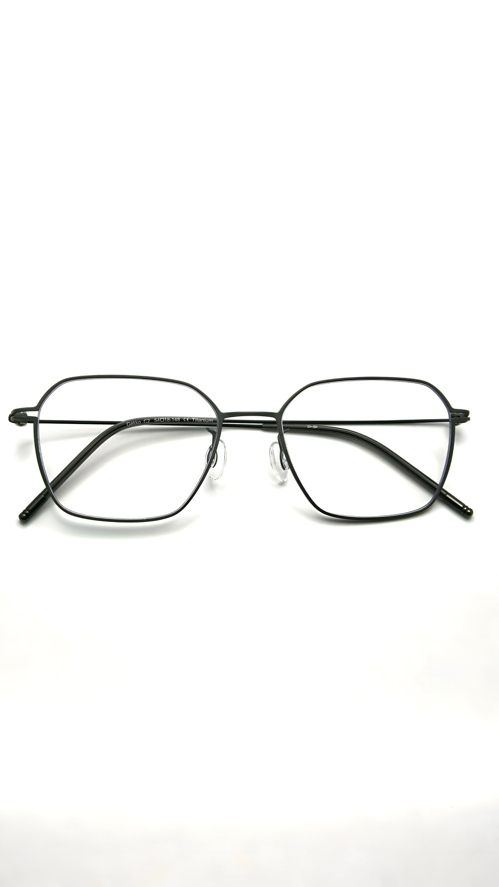 Di Capo Gekko - Silver titanium blue light glasses