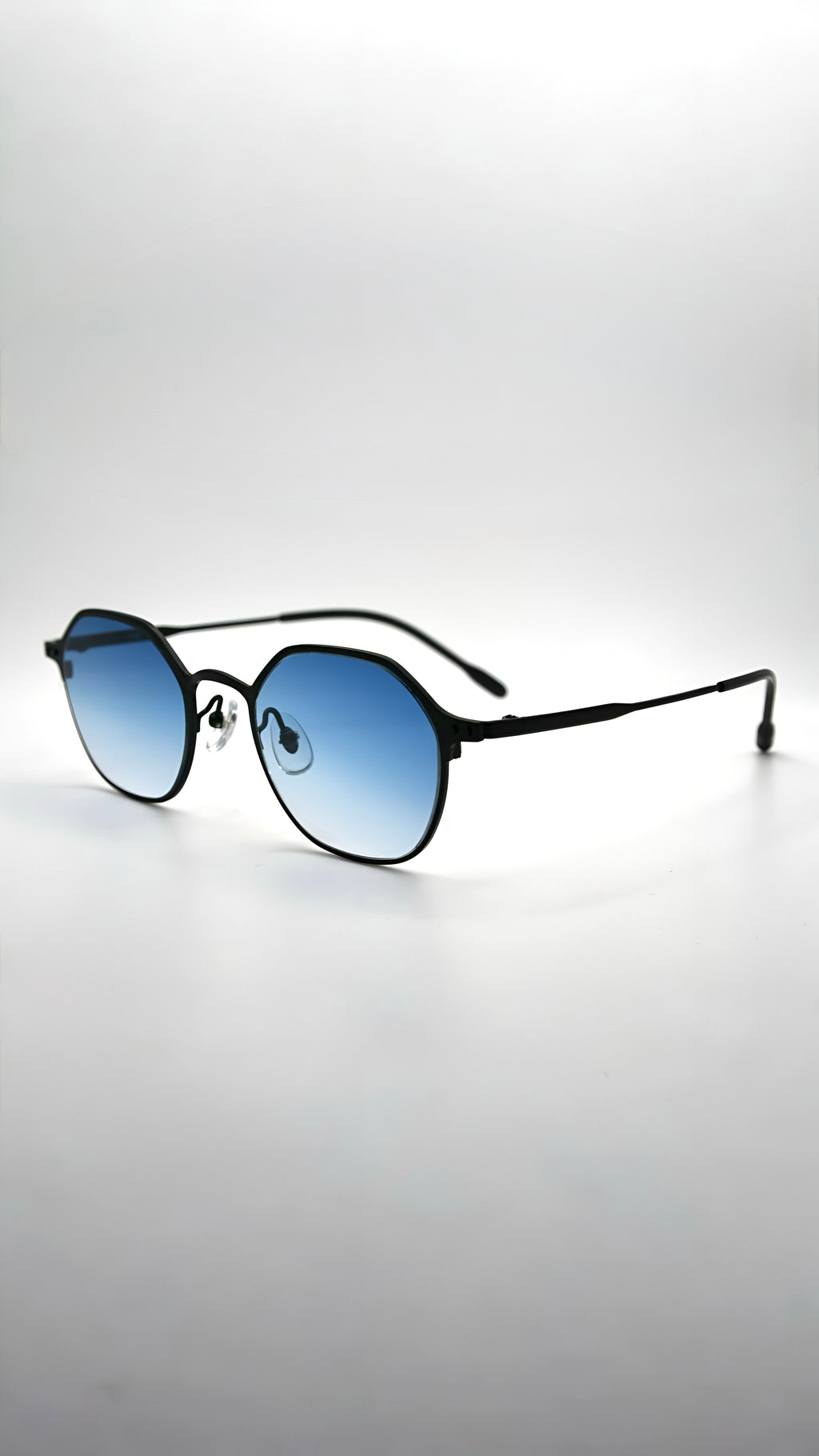 Belfort Black acetate blue light glasses - Di Capo