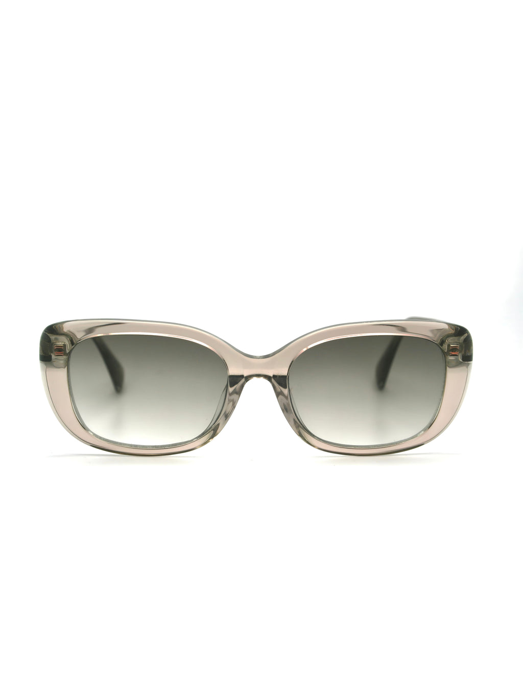 Di Capo Holbox sunglasses - Olive Green acetate frame detail