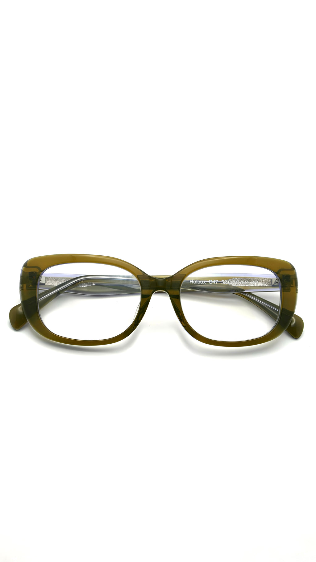 Di Capo Holbox - Olive Green acetate sunglasses