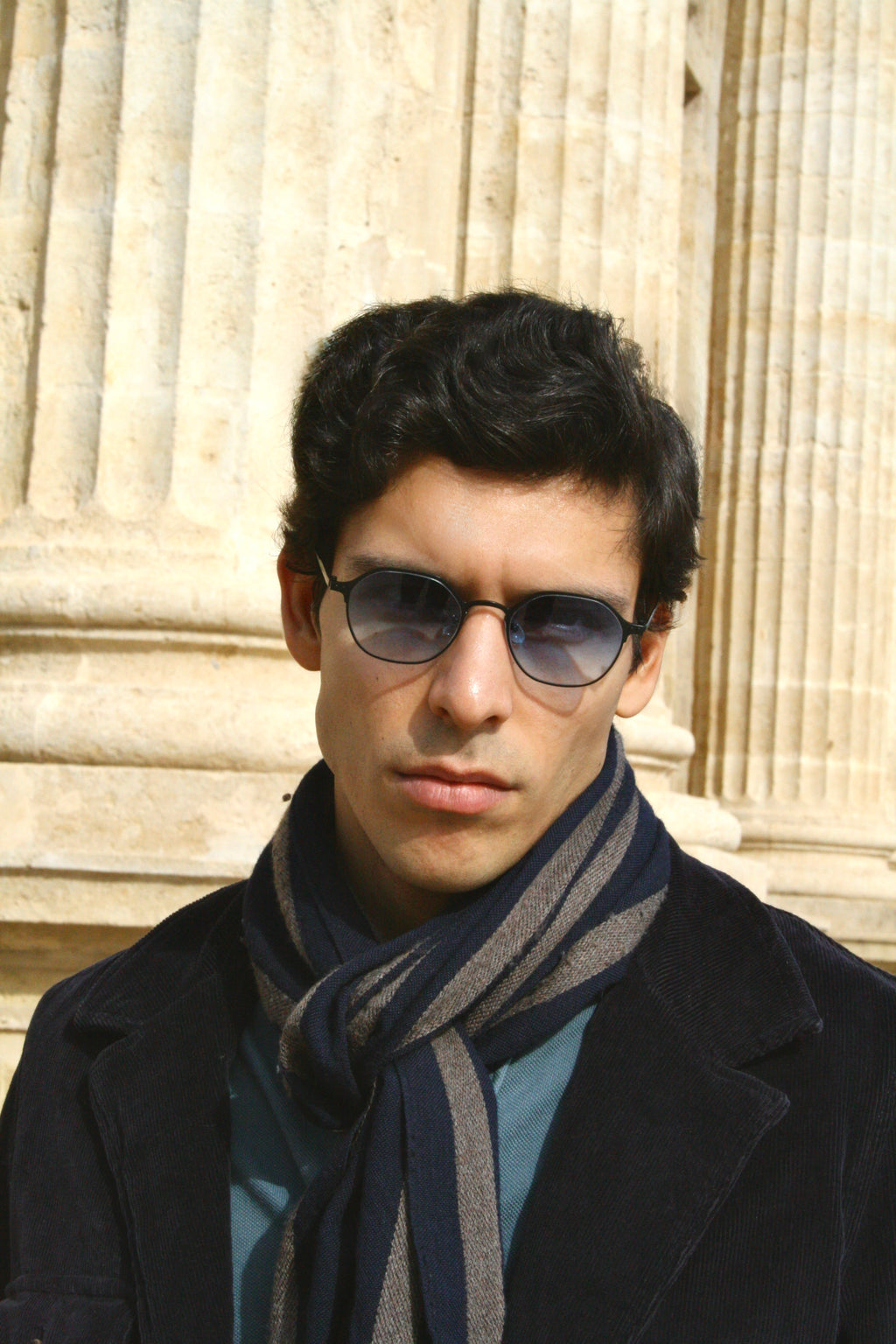 Di Capo Belfort blue light glasses - Black acetate frame