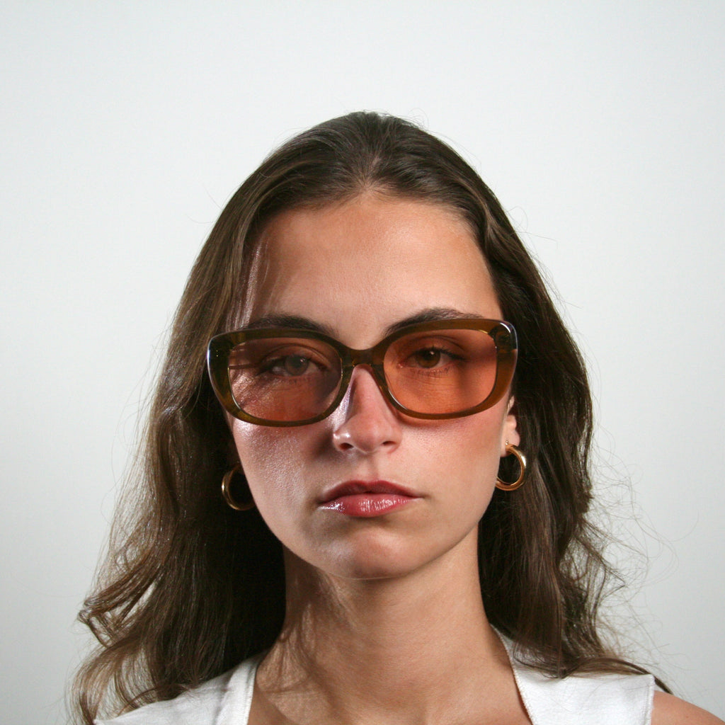 Holbox sunglasses in Olive Green - Di Capo eyewear