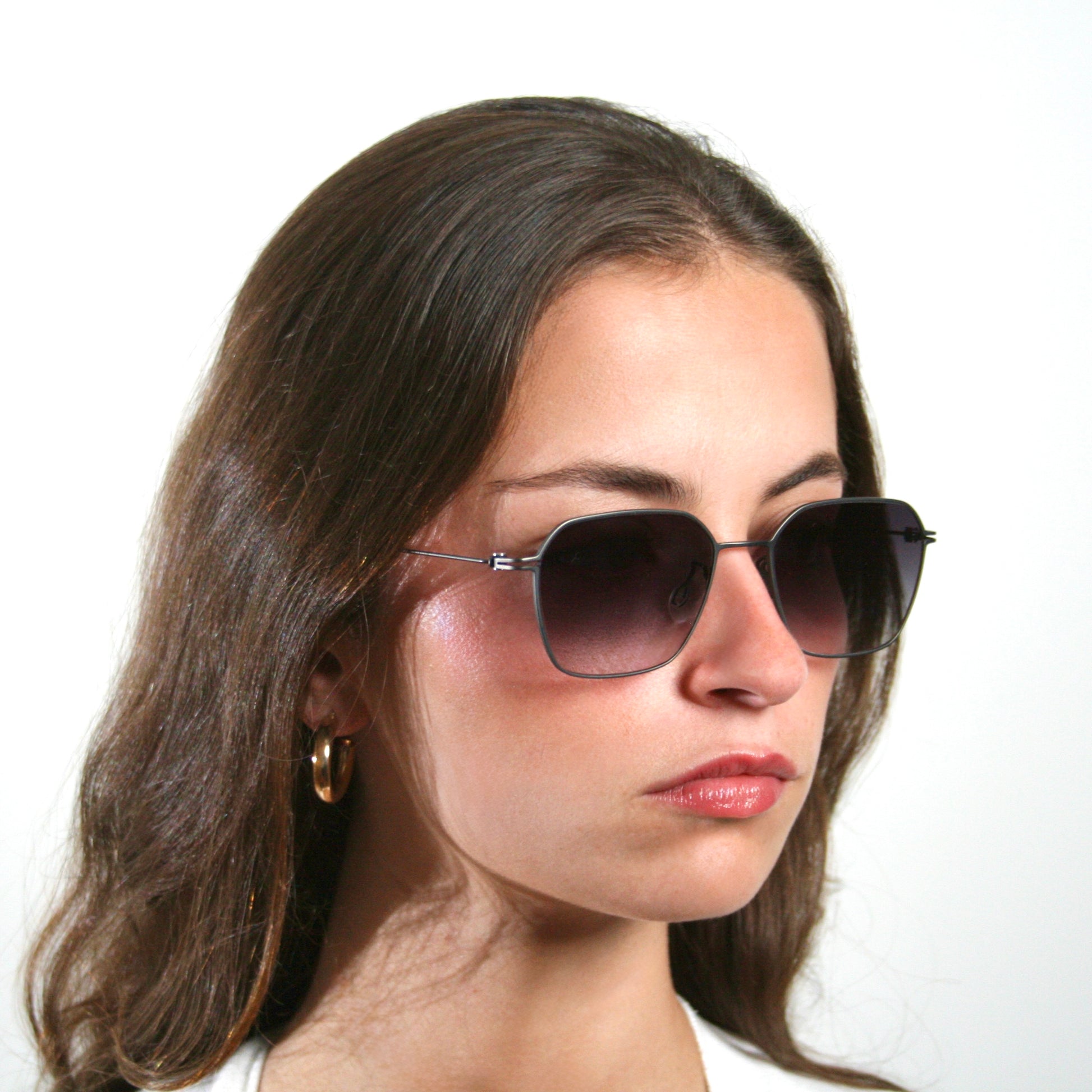 Gekko Black titanium frame - Di Capo screen glasses