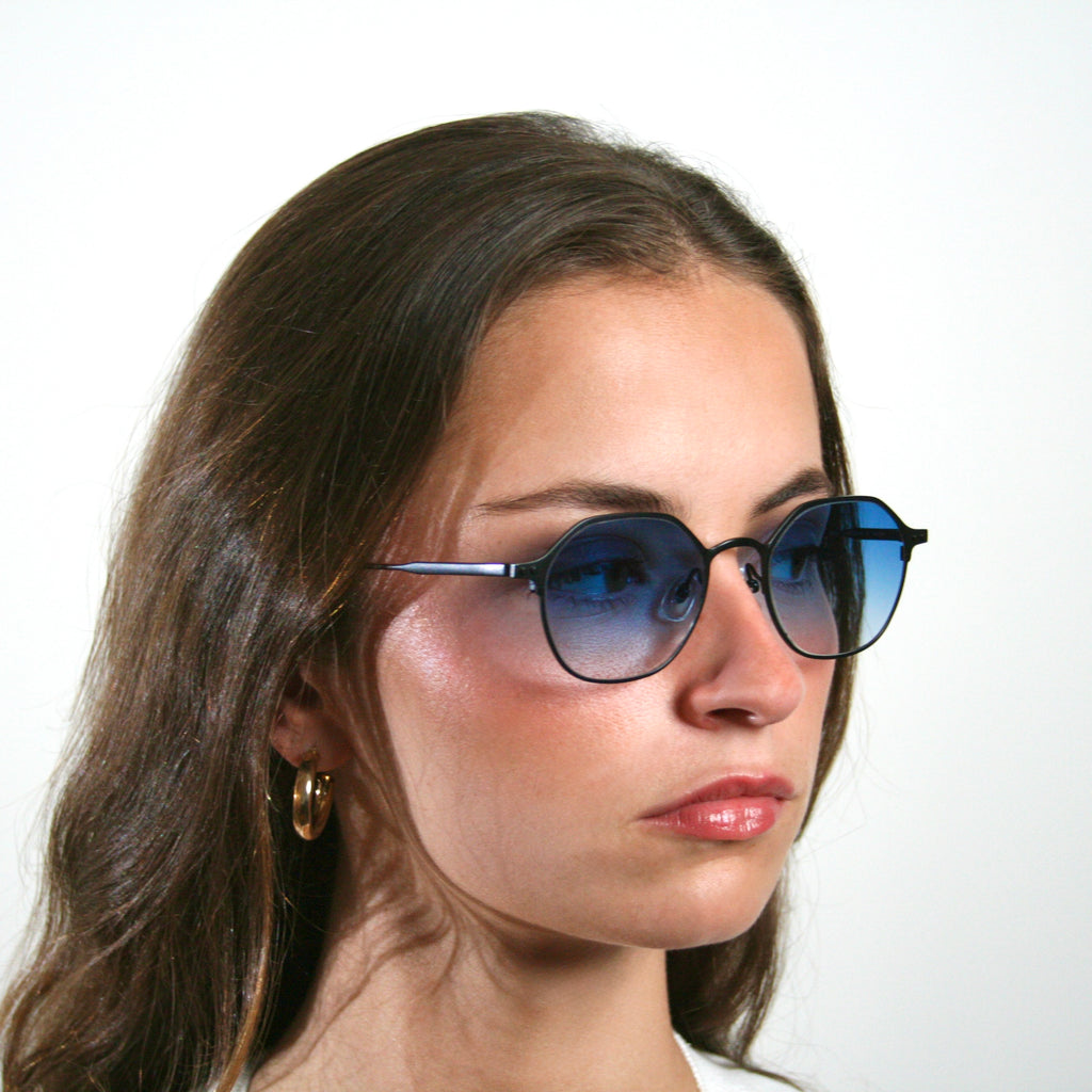 Di Capo Belfort Black - premium acetate blue light glasses
