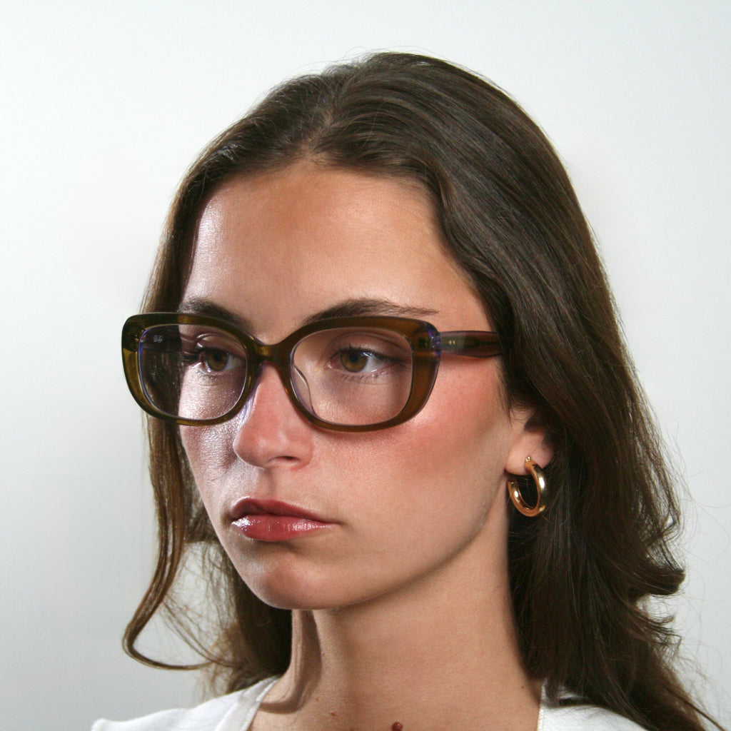Di Capo Holbox Olive Green sunglasses - acetate frame