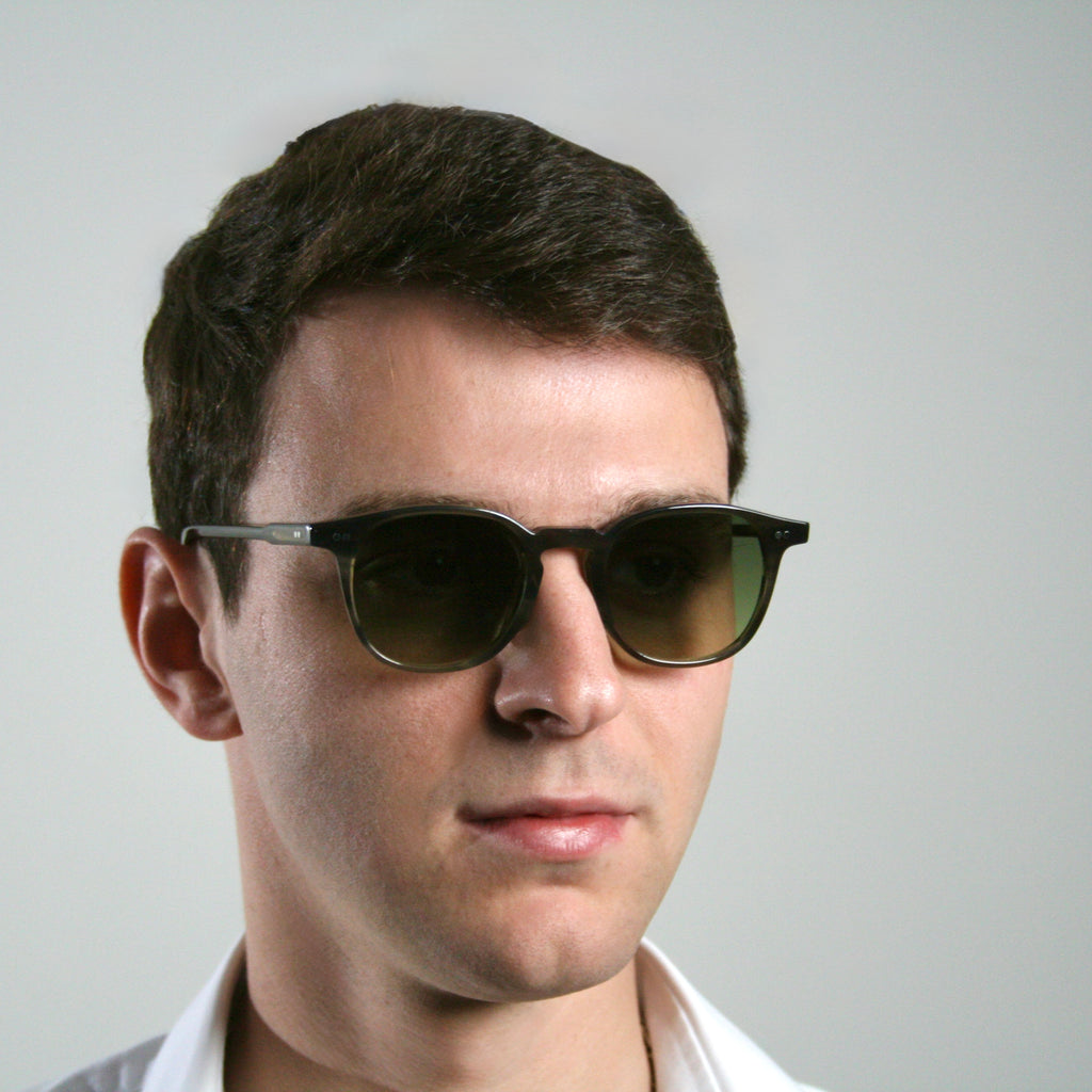 Di Capo Ampat Navy Blue sunglasses - acetate frame