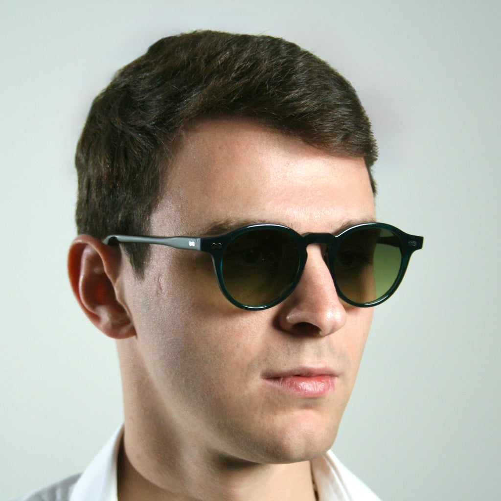 Di Capo Tourmaline Forest Green sunglasses - acetate frame