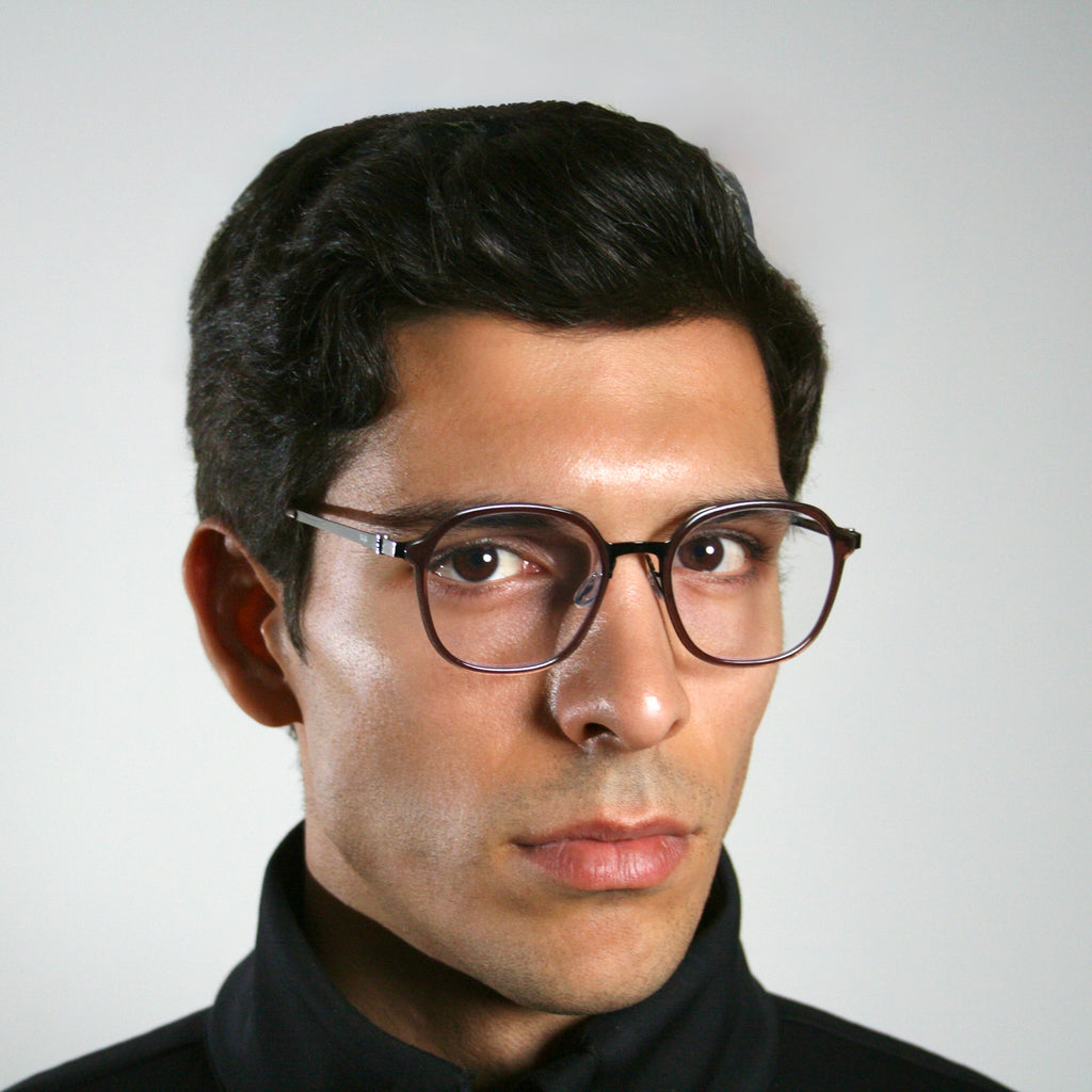 Miranda blue light glasses in Green - Di Capo eyewear