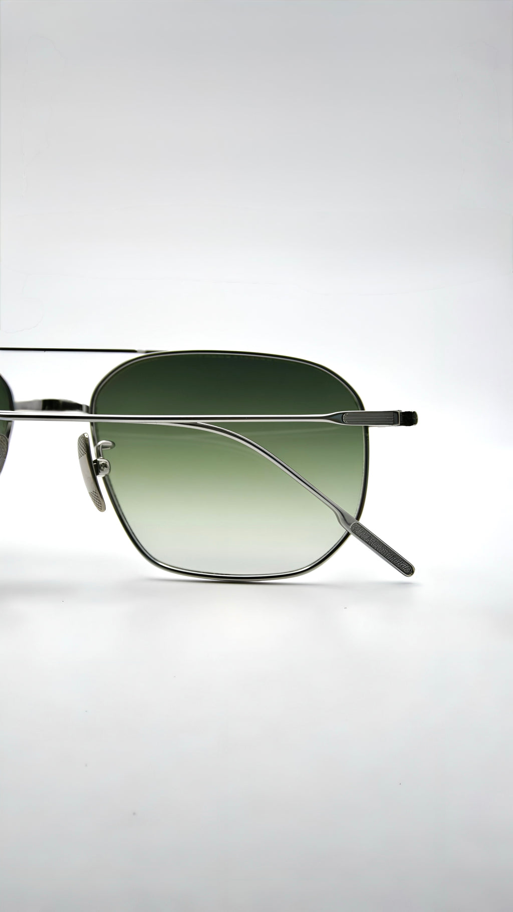 Montana by Di Capo - Silver Green titanium blue light glasses