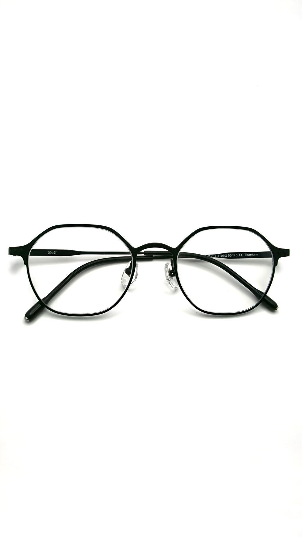 Di Capo Belfort - Black titanium blue light glasses