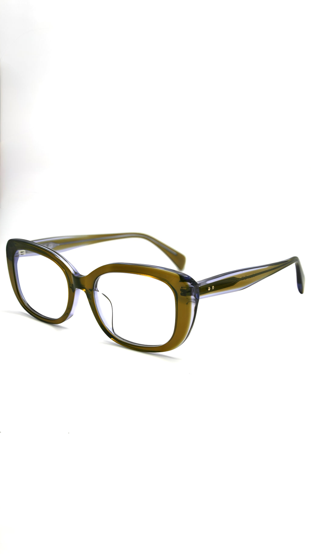 Holbox Olive Green acetate sunglasses - Di Capo