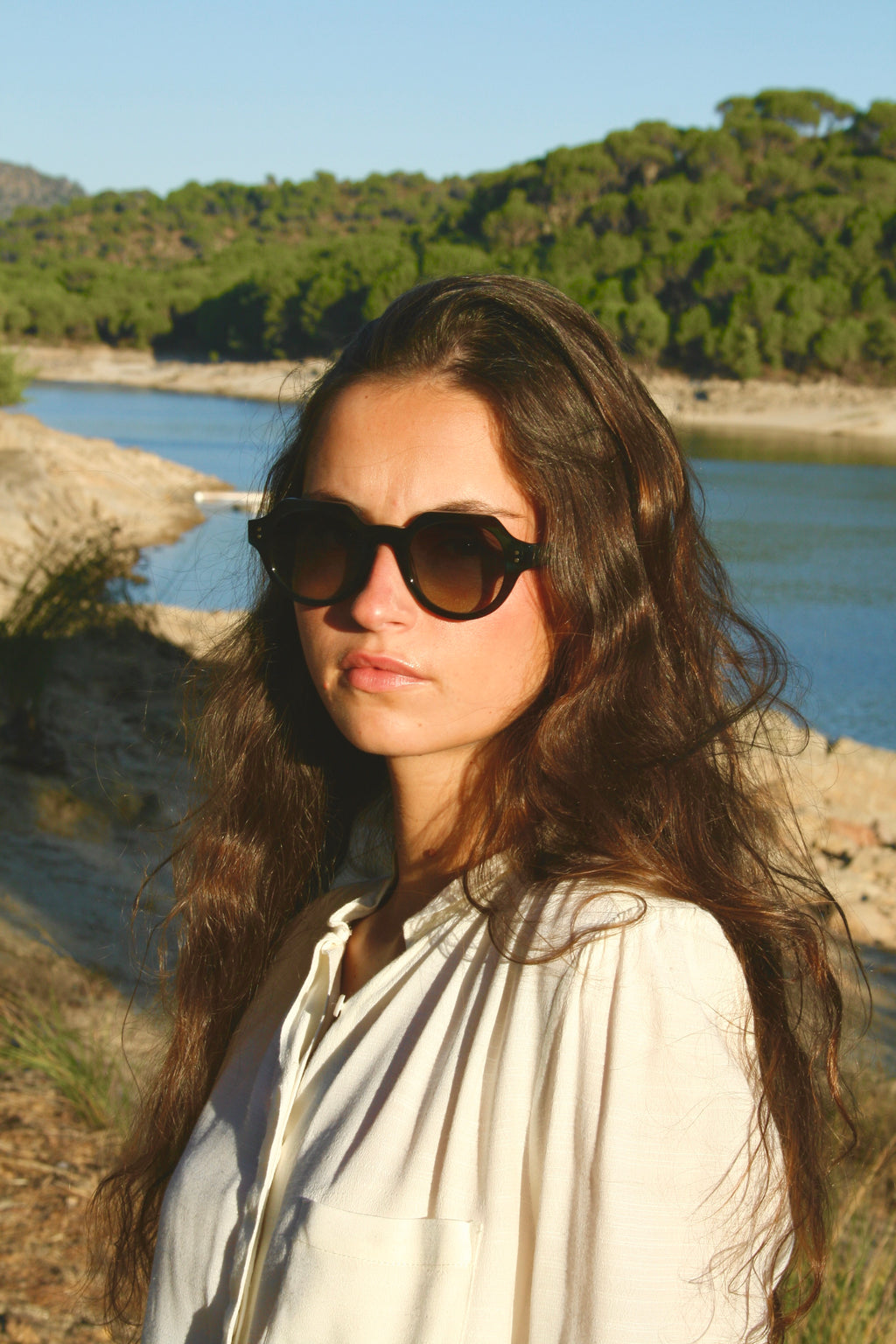 Di Capo Atitlan Forest Green - premium acetate sunglasses