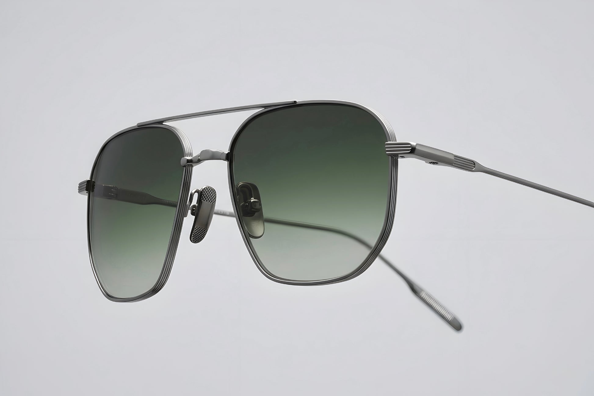 Montana Silver Green titanium frame - Di Capo screen glasses