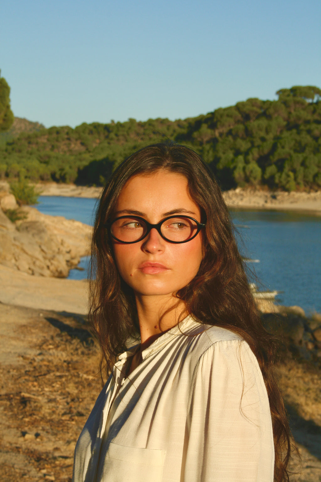 Di Capo Nusa blue light glasses - Black acetate frame