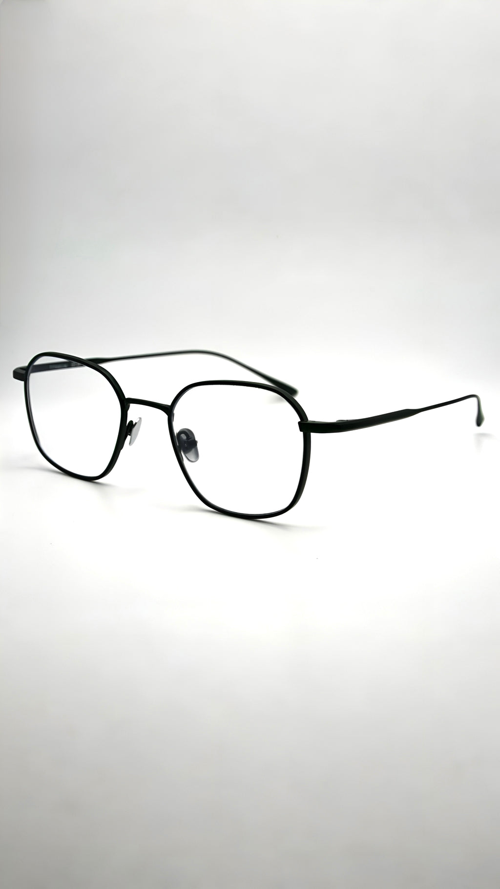 Di Capo Shelby - Silver titanium blue light glasses