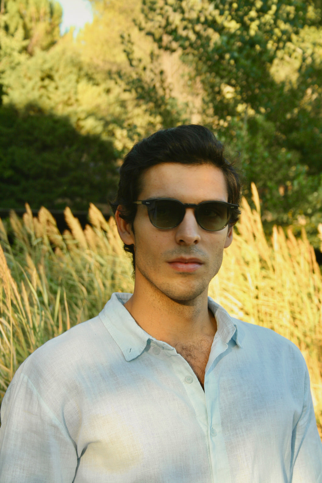 Ampat by Di Capo - Navy Blue acetate sunglasses