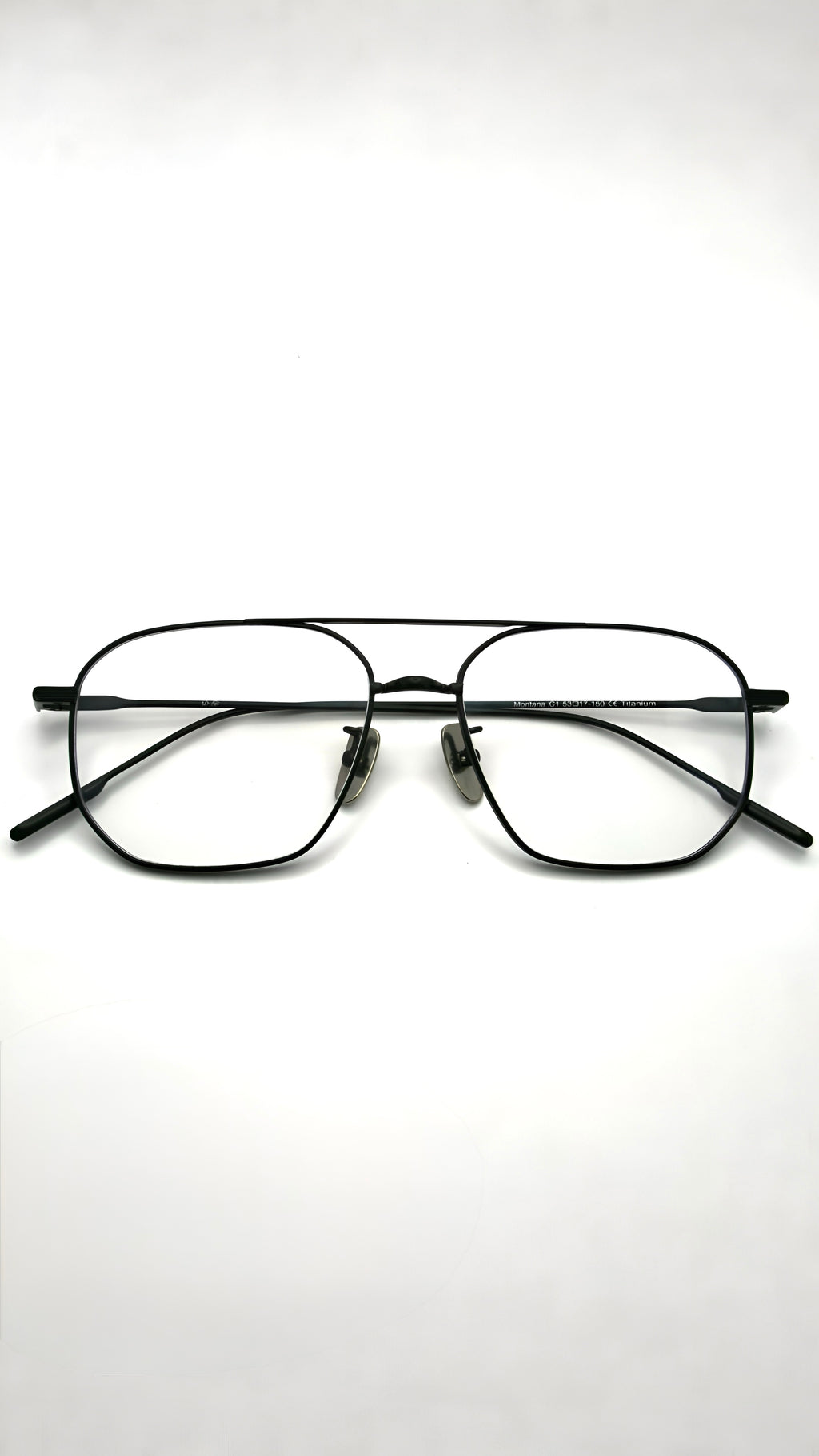 Montana blue light glasses in Silver - Di Capo eyewear