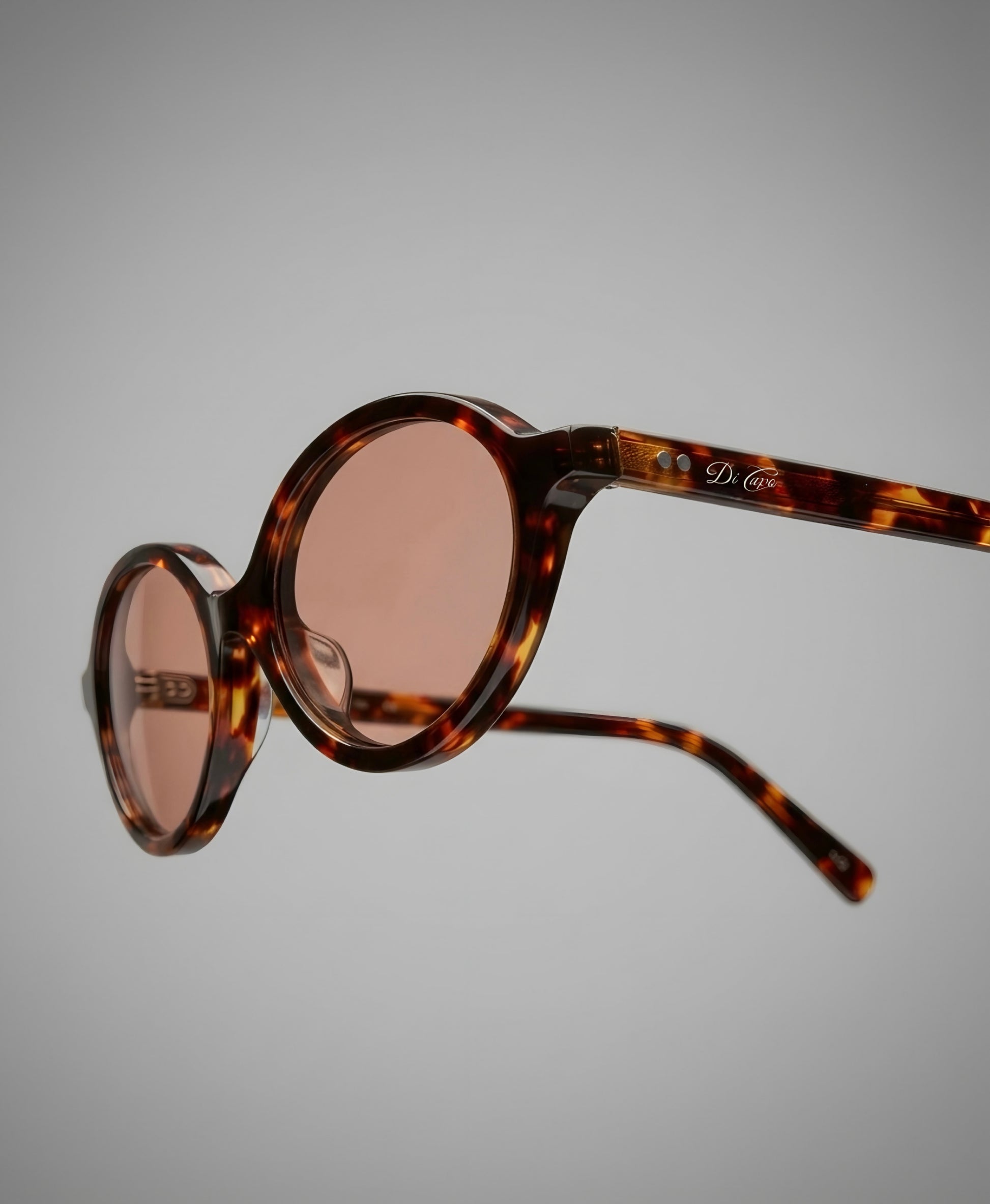 Di Capo Nusa - Brown acetate blue light glasses