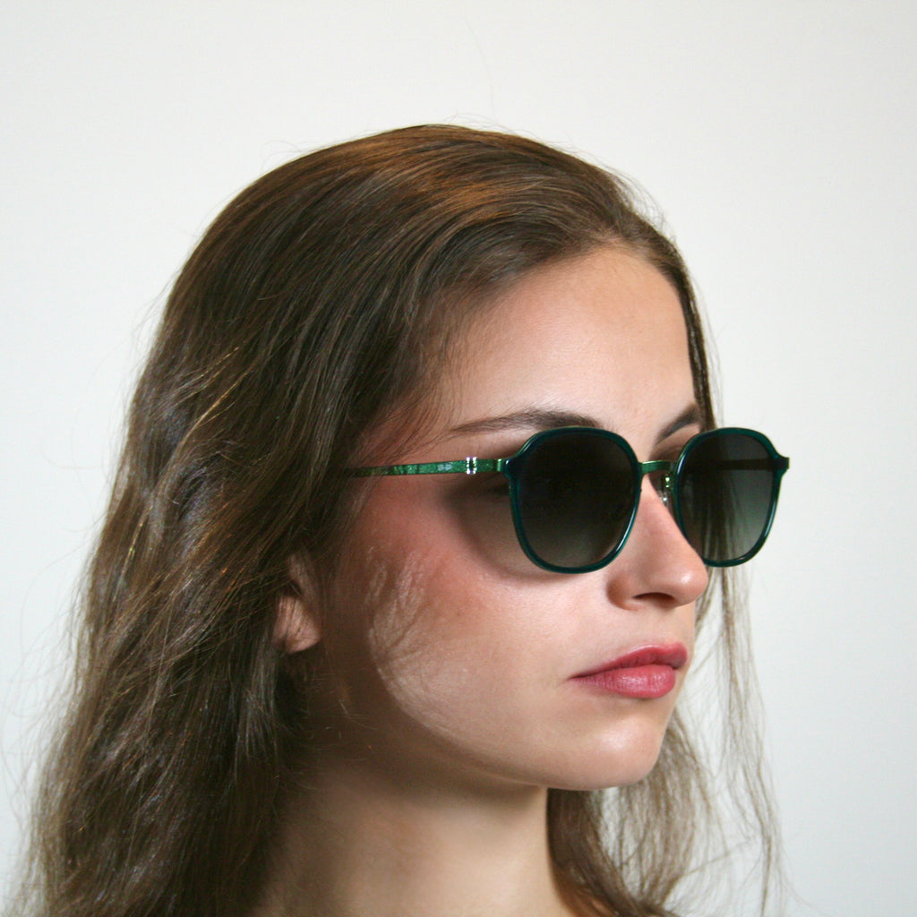 Miranda Green acetate frame - Di Capo screen glasses