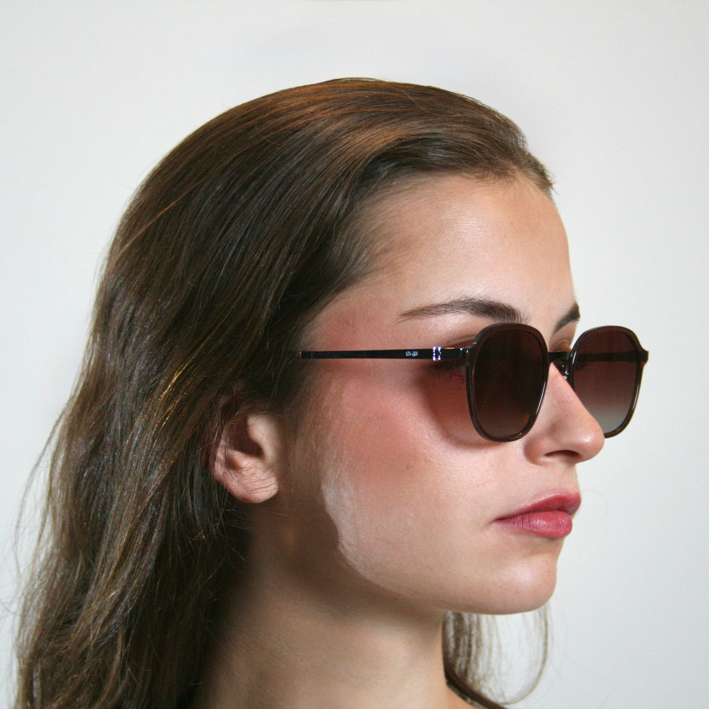 Miranda by Di Capo - Green titanium blue light glasses