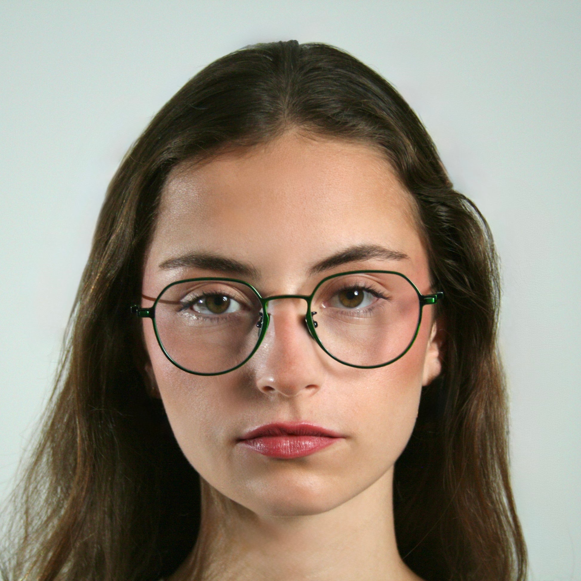 Di Capo Vesper Clear blue light glasses - titanium frame
