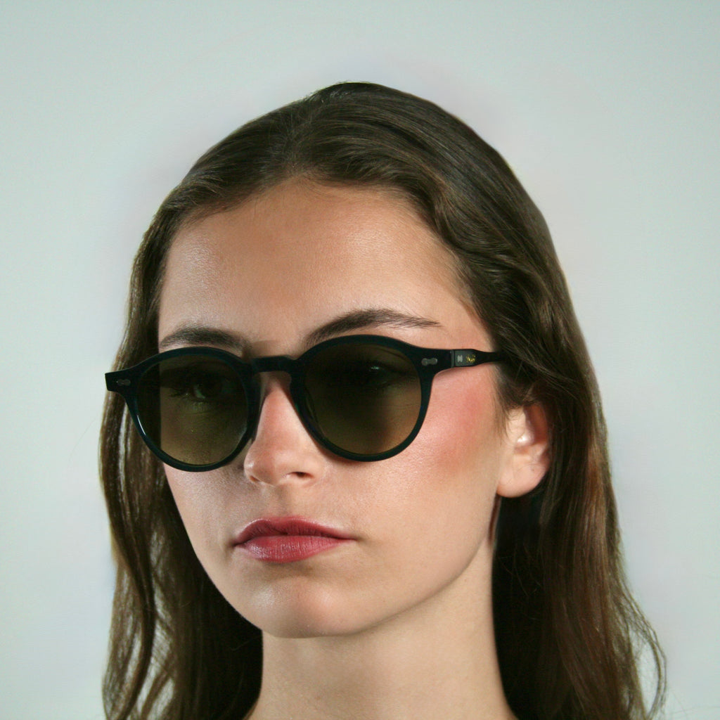 Tourmaline Forest Green acetate frame - Di Capo sunglasses