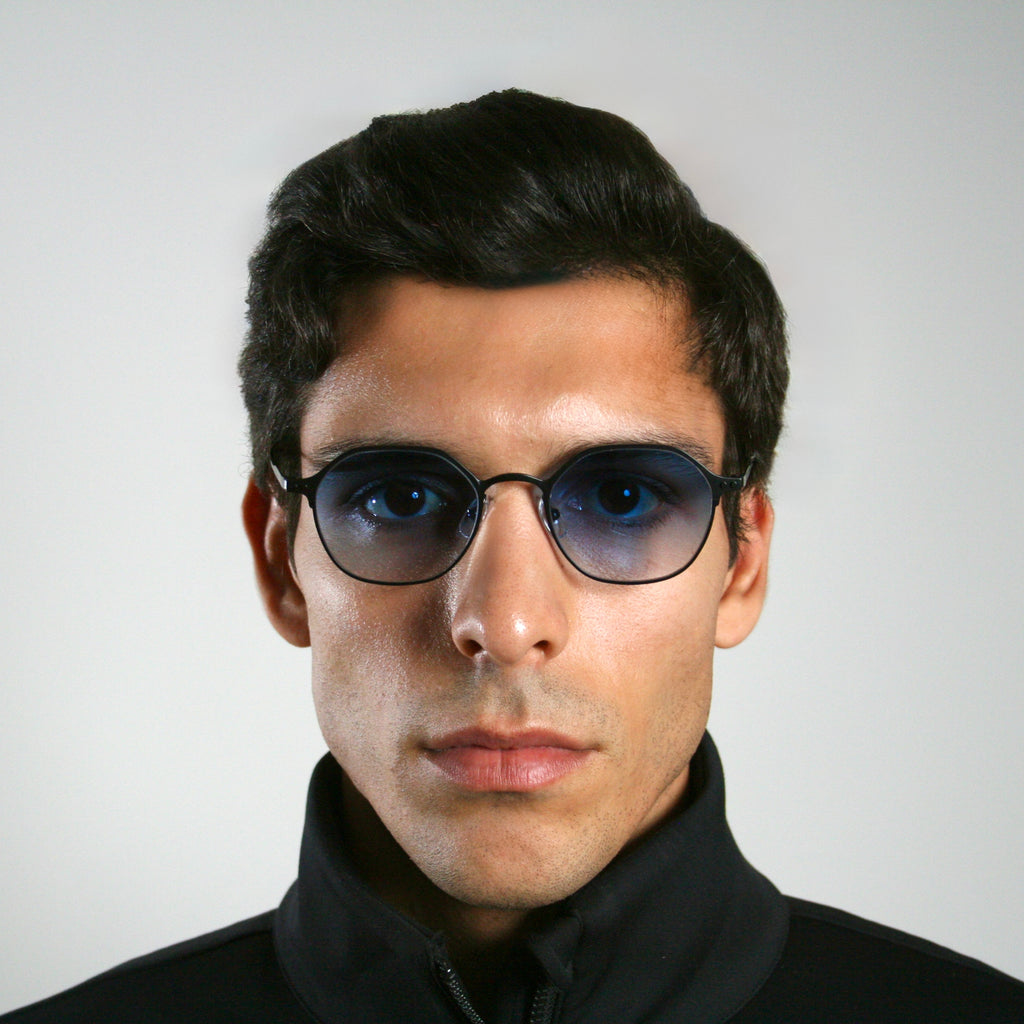 Di Capo Belfort Black blue light glasses - acetate frame