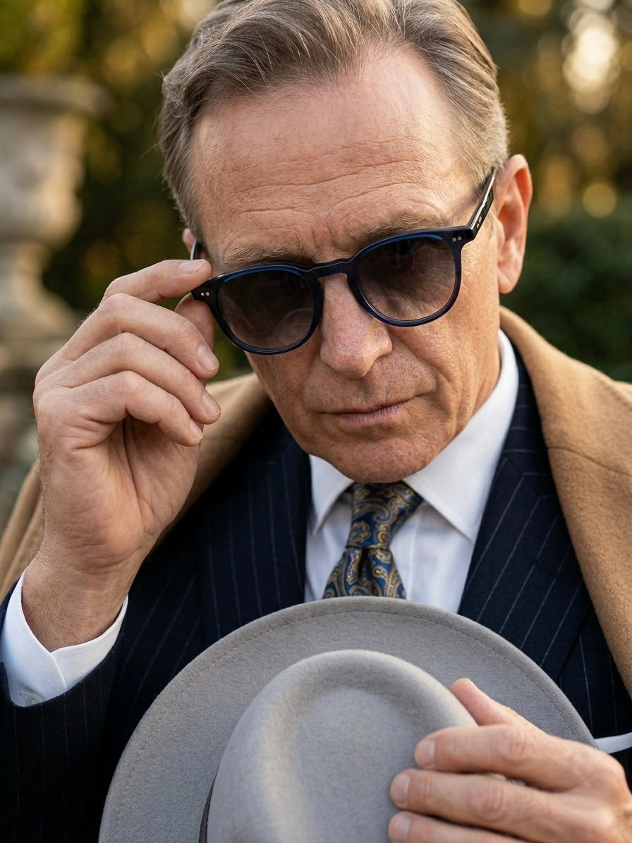 Ampat Navy Blue - Di Capo premium sunglasses