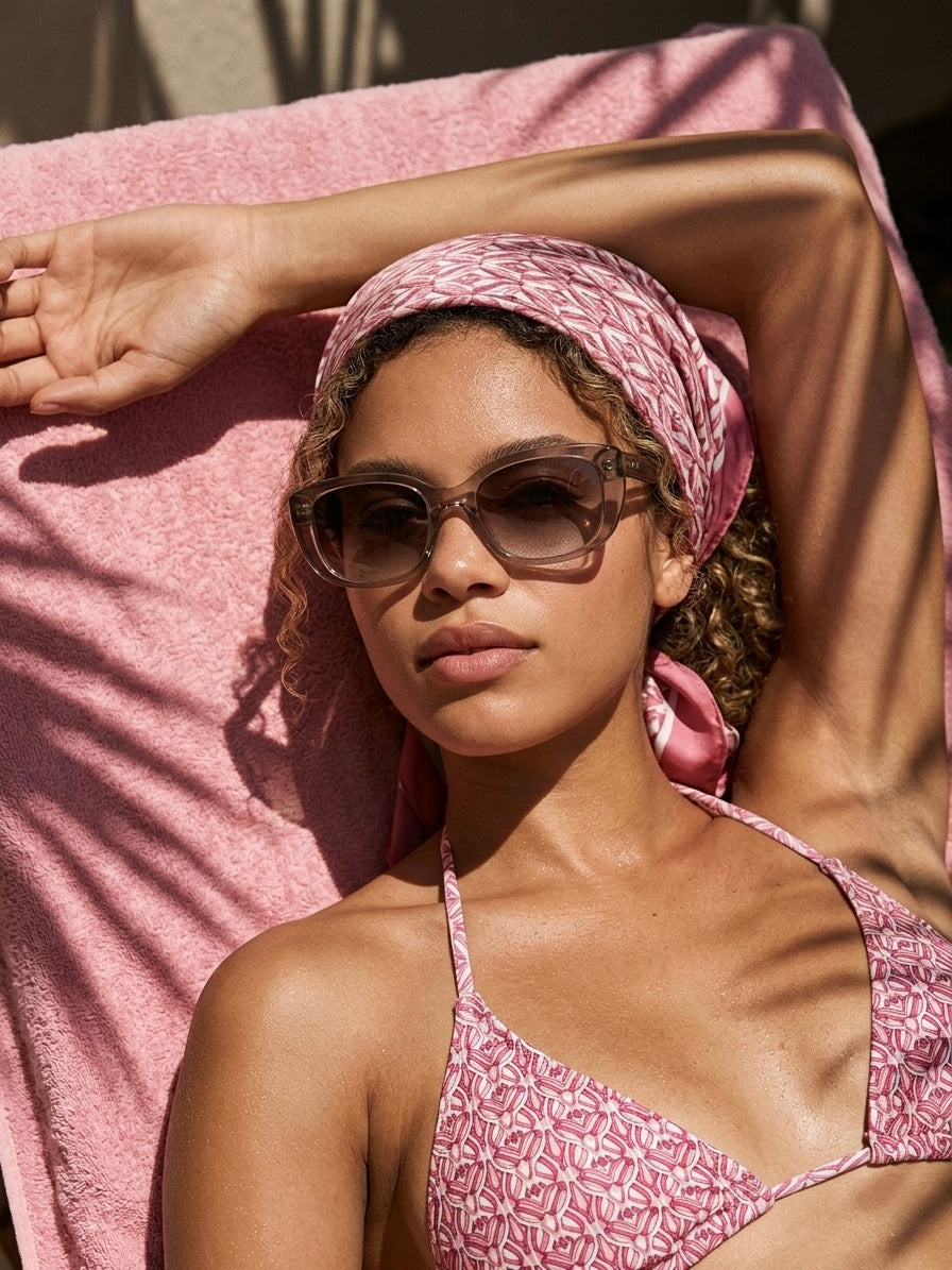 Holbox by Di Capo - Olive Green acetate sunglasses