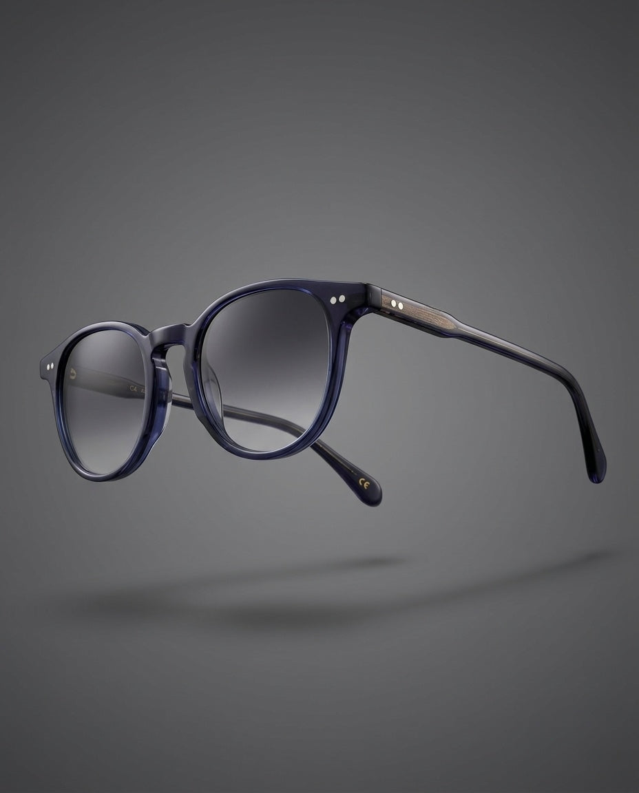 Di Capo Ampat - Navy Blue acetate sunglasses